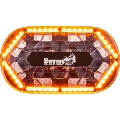 Image showing 8 th Buyers Products 13 in. Amber LED Mini Light Bar with Permanent or Magnetic Mount