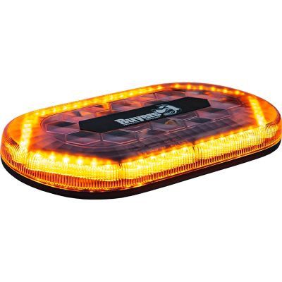Image showing  13 in. Amber and Clear LED Mini Light Bar with Permanent or Magnetic Mount