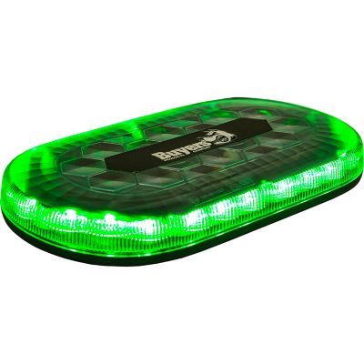 Image showing  13 in. Amber and Green LED Mini Light Bar with Permanent or Magnetic Mount