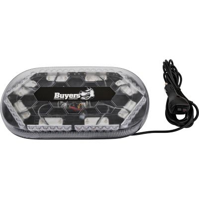 Image showing 5 th Buyers Products 13 in. Amber and Green LED Mini Light Bar with Permanent or Magnetic Mount