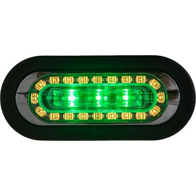 Buyers Products Combination LED Marker Light with Strobe Light, 6 in., 5626926