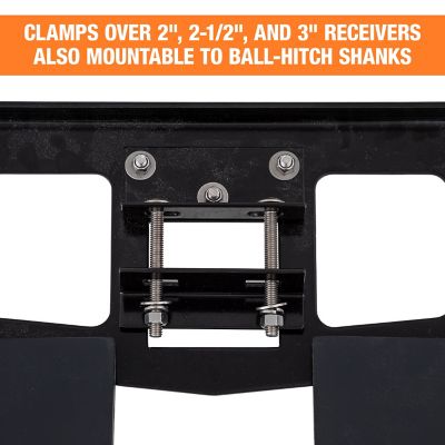 Image showing  Hitch-Mounted Stone Guards with 15 in. Rubber Flaps