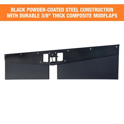 Image showing  Hitch-Mounted Stone Guards with 15 in. Rubber Flaps