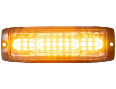Image showing  5 in. Ultra Thin Amber LED Wide Angle Strobe Light
