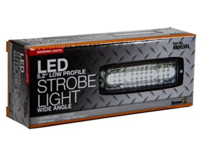 Image showing  5 in. Ultra Thin Clear LED Wide Angle Strobe Light