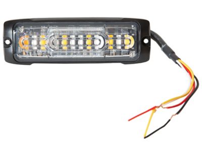 Image showing 6 th Buyers Products 5 in. Ultra Thin Amber/Blue LED Wide Angle Strobe Light