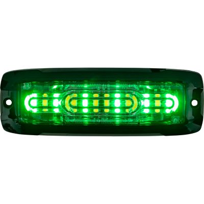 Image showing  5 in. Ultra Thin Amber/Green LED Wide Angle Strobe Light