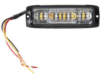 Image showing  5 in. Ultra Thin Amber/Green LED Wide Angle Strobe Light