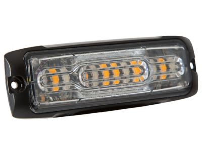 Image showing 5 th Buyers Products 5 in. Ultra Thin Amber/Green LED Wide Angle Strobe Light