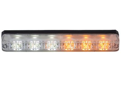 Buyers Products Narrow Profile LED Strobe Light, Amber/Clear