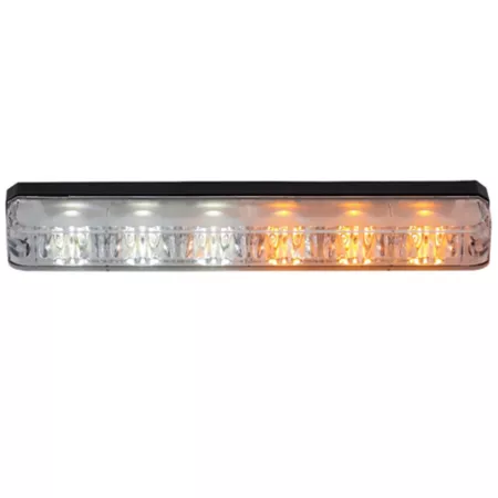 Buyers Products 5" Ultra Bright Narrow Profile Amber and Clear LED Strobe Light Strobe Lights