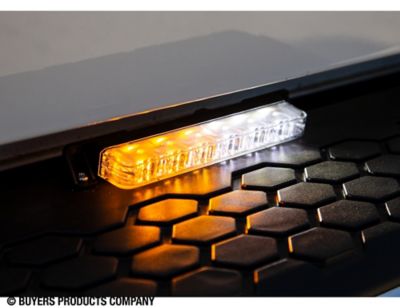 Image showing  5 in. Ultra Bright Narrow Profile Amber and Clear LED Strobe Light