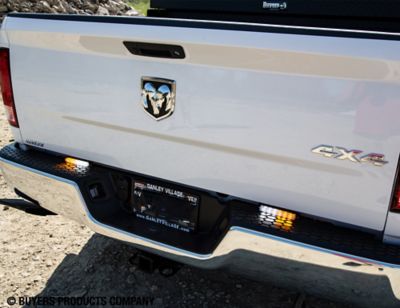 Image showing  5 in. Ultra Bright Narrow Profile Amber and Clear LED Strobe Light