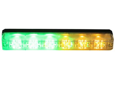 Buyers Products Narrow Profile LED Strobe Light, Amber/Green