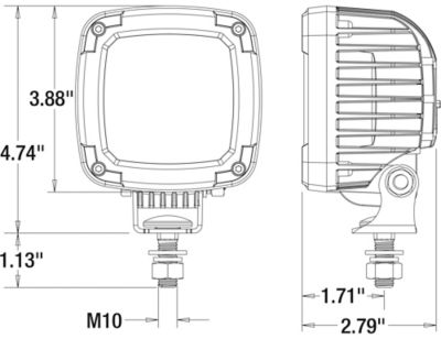 Image showing 5 th Buyers Products Blue Pedestrian Warning Light for Forklifts