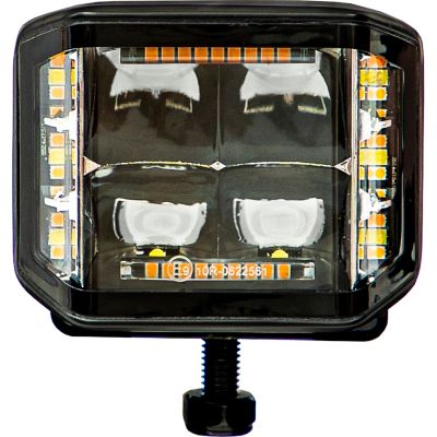 Image showing  Wide Angle Edgeless LED Work Light with Strobe - Square Lens