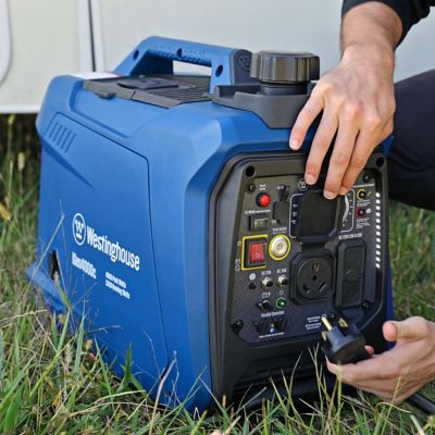 Image showing 7 th Westinghouse 4,000/3,300-Watt Gasoline Powered Portable Inverter Generator, Remote Start, CO Sensor