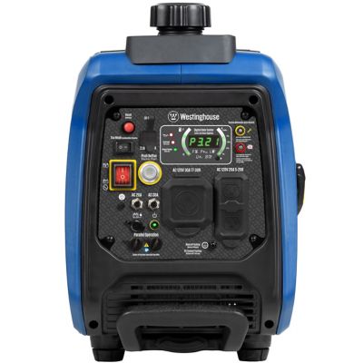 Image showing 8 th Westinghouse 4,000/3,300-Watt Gasoline Powered Portable Inverter Generator, Remote Start, CO Sensor