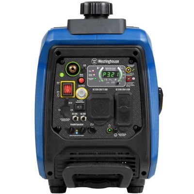 Image showing 8 th Westinghouse 4,000/3,300-Watt Dual-Fuel Portable Inverter Generator, Remote Start, CO Sensor