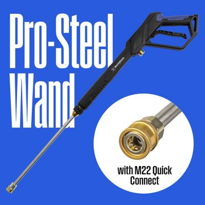 Image showing 7 th Westinghouse 2,300 Max PSI 1.76 GPM Electric Cold Water Pressure Washer with 5 Nozzles & Soap Tank