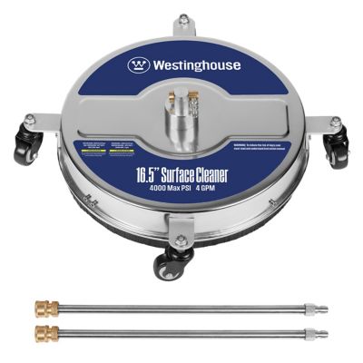 Westinghouse 16.5 in. Stainless Steel Surface Cleaner for Pressure Washers, 1/4 in. Quick-Connect