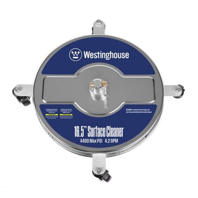 Image showing 9 th Westinghouse 16.5 in. Stainless Steel Surface Cleaner for Pressure Washers, 1/4 in. Quick-Connect