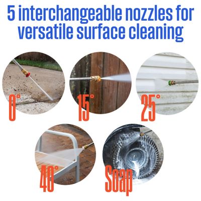 Image showing 5 th Westinghouse Pressure Washer Extension Wand, 1/4 in. Quick-Connect, Up to 10.5 ft.