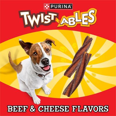 Image showing  Beef and Cheese Flavor Treats for Dogs 4.5 oz.