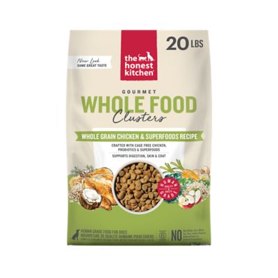 The Honest Kitchen Whole Food Clusters Whole Grain Chicken Dog Food, 20 lb.
