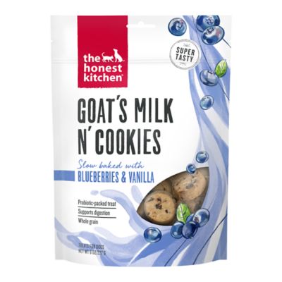 The Honest Kitchen Goats Milk & Cookies Blueberry Vanilla Dog Treats, 8 oz.