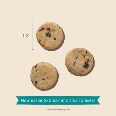 Image showing  Goats Milk & Cookies Blueberry Vanilla Dog Treats, 8 oz.