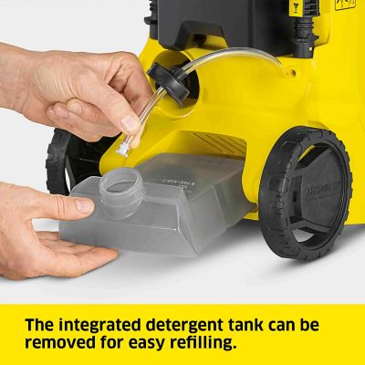 Image showing 5 th Karcher 1,800 PSI 1.3 GPM Electric Cold Water K 3 Power Control Pressure Washer, 2,100 Max PSI