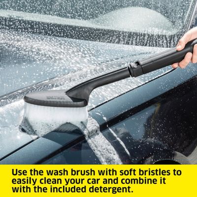 Image showing 8 th Karcher 1,700 PSI 1.2 GPM Electric Cold Water K 2 Power Control Pressure Washer, 2,000 Max PSI with Care and Home Care Kit