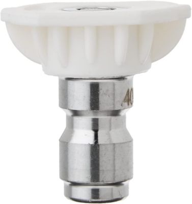 Image showing  White 40 Degree QC Nozzle