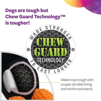 Image showing 6 th TrustyPup PBJ Squeaky Plush Chew Guard Dog Toy, Medium