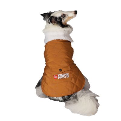 Tractor Supply Dog Quilted Barn Coat