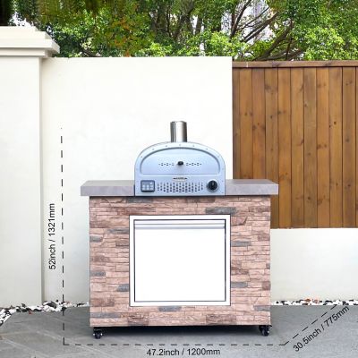 Image showing  Desert Sunrise Kano 16 Inch Outdoor Oven Island
