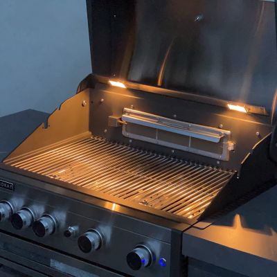 Image showing  60 in. Pro Elite 5B Northern Slate Q Grill Island