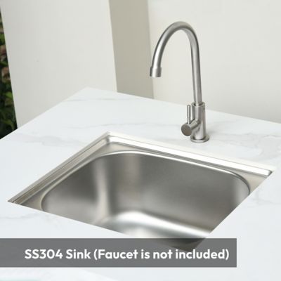 Image showing 6 th Prokan 94 in. Bespoke 5B Modular Outdoor Kitchen in Matt Gray