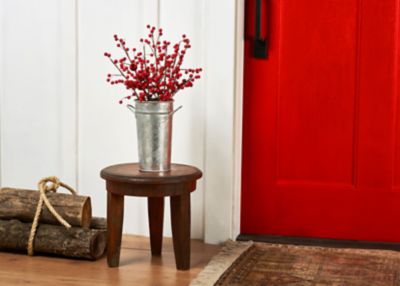 Image showing  Galvanized Hot Dipped Steel French Vase Flower Pot