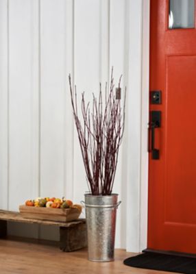 Image showing  Galvanized Hot Dipped Steel French Vase Flower Pot