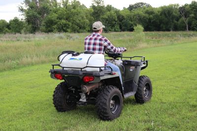 Image showing 6 th Valley Industries 15 gal. White Sprayer Tank