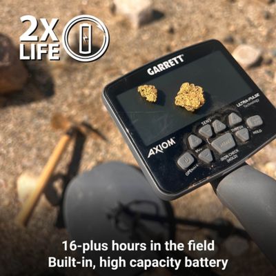 Image showing 6 th Garrett Axiom Metal Detector - MS-2 Wired Headphones package