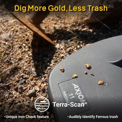 Image showing 8 th Garrett Axiom Metal Detector - MS-2 Wired Headphones package