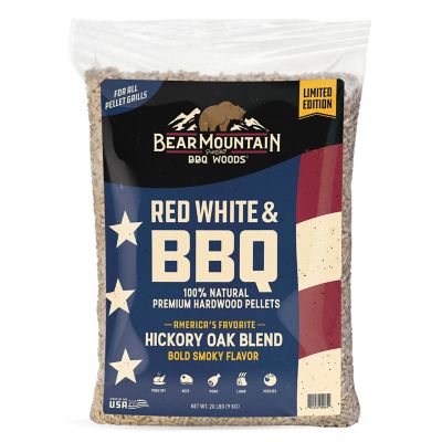 Bear Mountain BBQ Craft Blend Pellets - Red White & Bbq