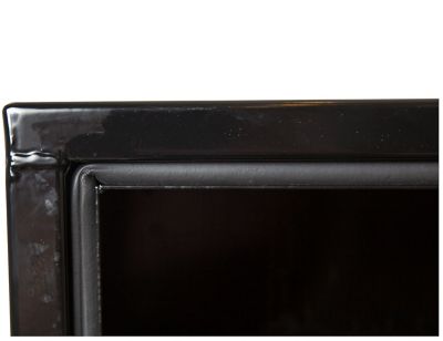 Image showing 6 th Buyers Products 18 x 18 x 24in. Black Steel Underbody Truck Box With Paddle Latch