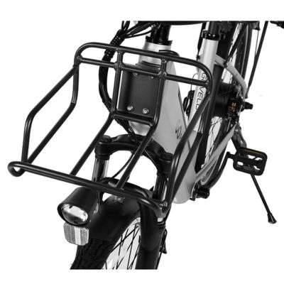Image showing 9 th GoPowerBike GoVelo Electric Bike - 750W motor, 26 in. Tires, Removeable & Rechargeable 48V Battery - Silver