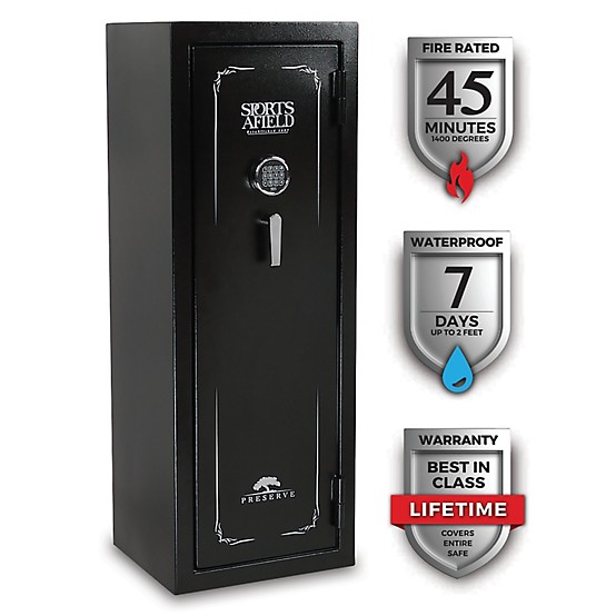Preserve Series 18 + 4-Gun Fire/Waterproof Safe with Electronic Lock Preserve Series 18 + 4-Gun Fire/Waterproof Safe with Electronic Lock