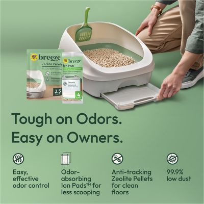 Image showing 5 th Purina Tidy Cats Cat Litter Breeze Pads Refill Pack Multi Cat Litter Pads