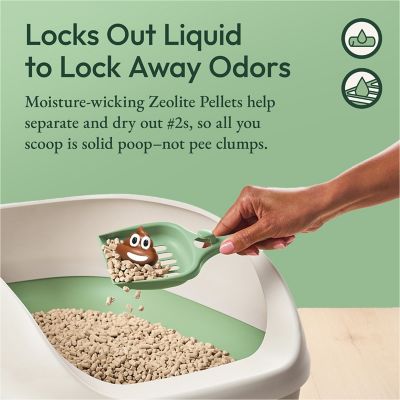 Image showing  Breeze Enhanced Non-Clumping Pelleted Cat Litter, Multi-Cat, 7 lb. Bag